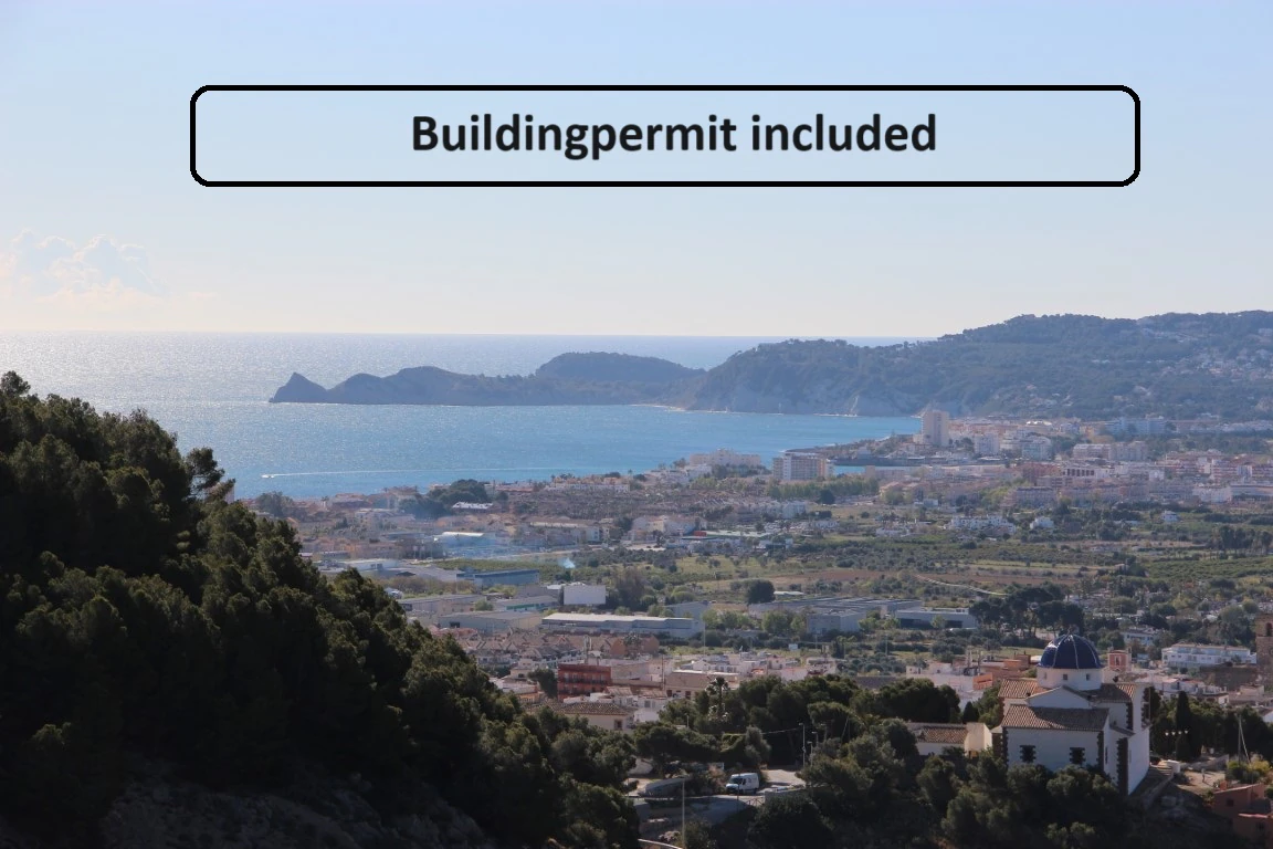 2032JAV - 2032JAV Parcela con bonitas vistas al mar en venta en Javea