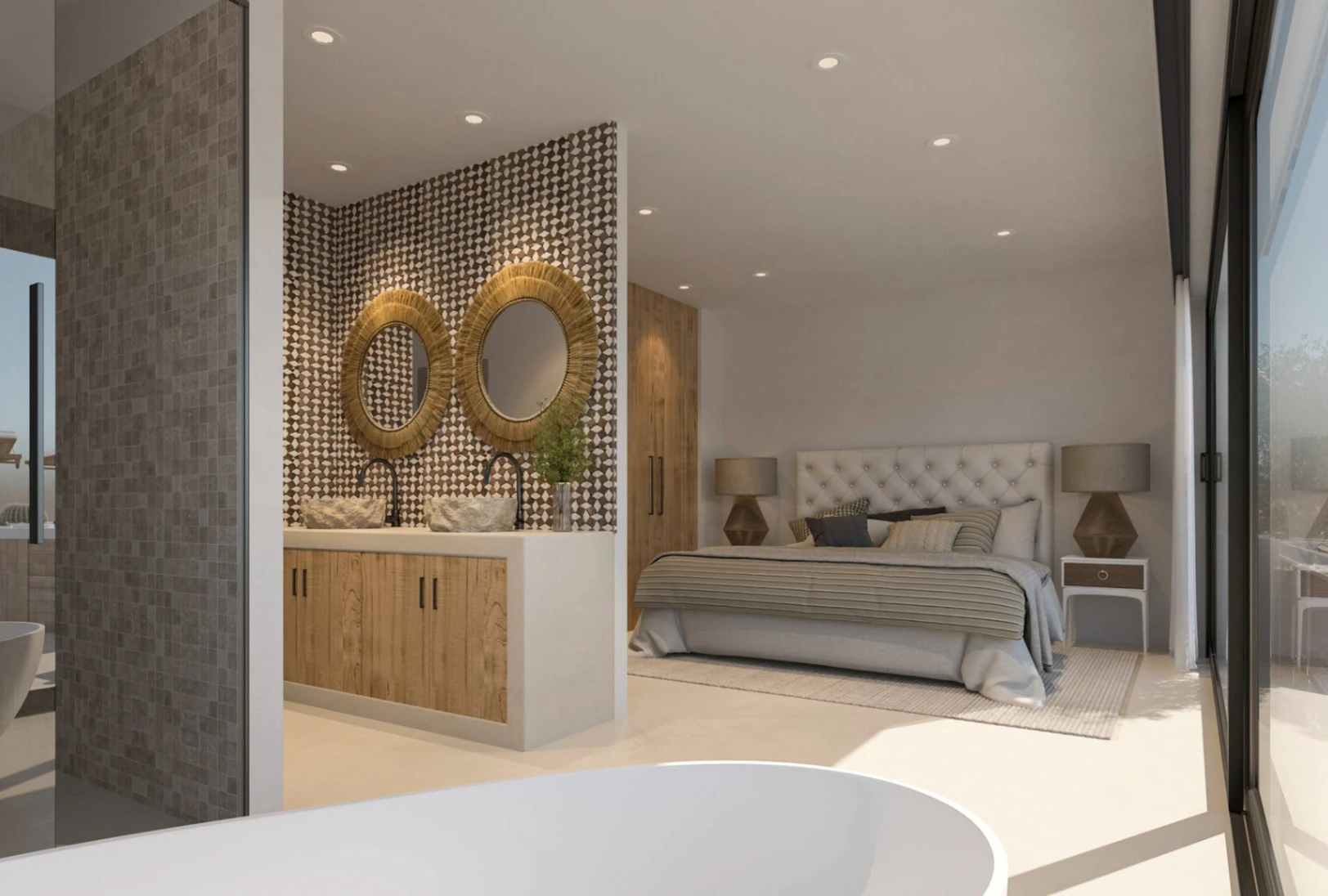 4657 - Villa de diseño en primera linea de mar, en Cala Blanca, Jávea