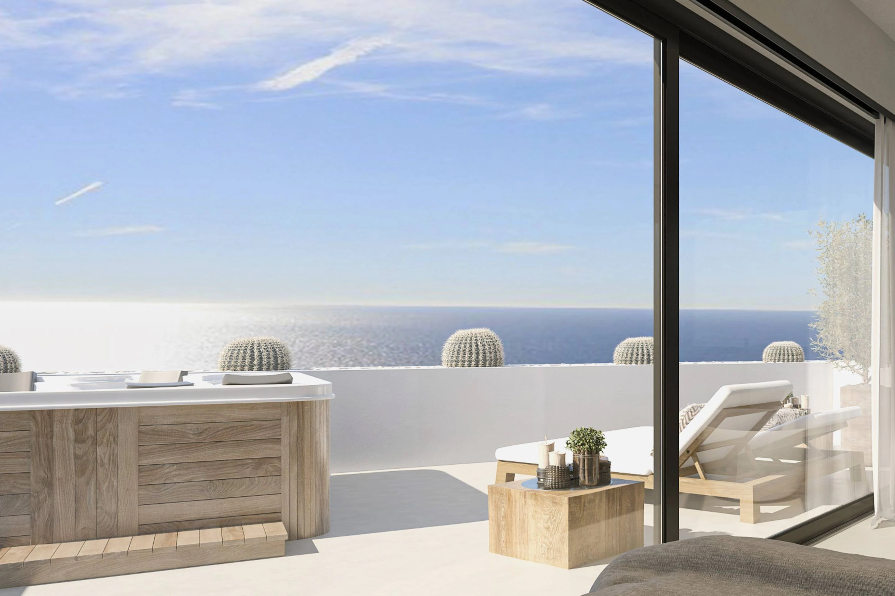 4657 - Villa de diseño en primera linea de mar, en Cala Blanca, Jávea
