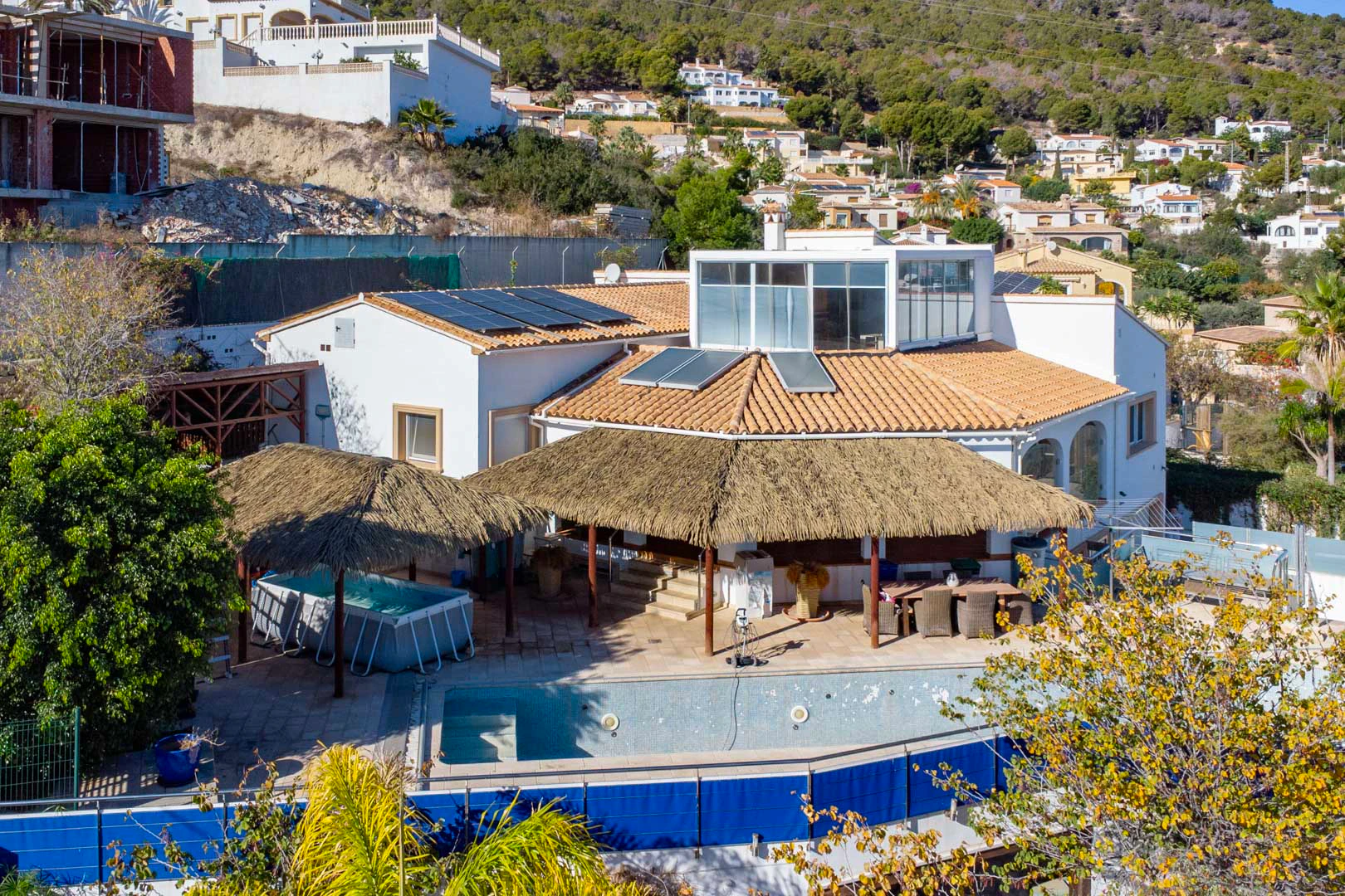 4597CAL - 4597CAL Amplia villa con vistas panorámicas al mar en venta en Calpe