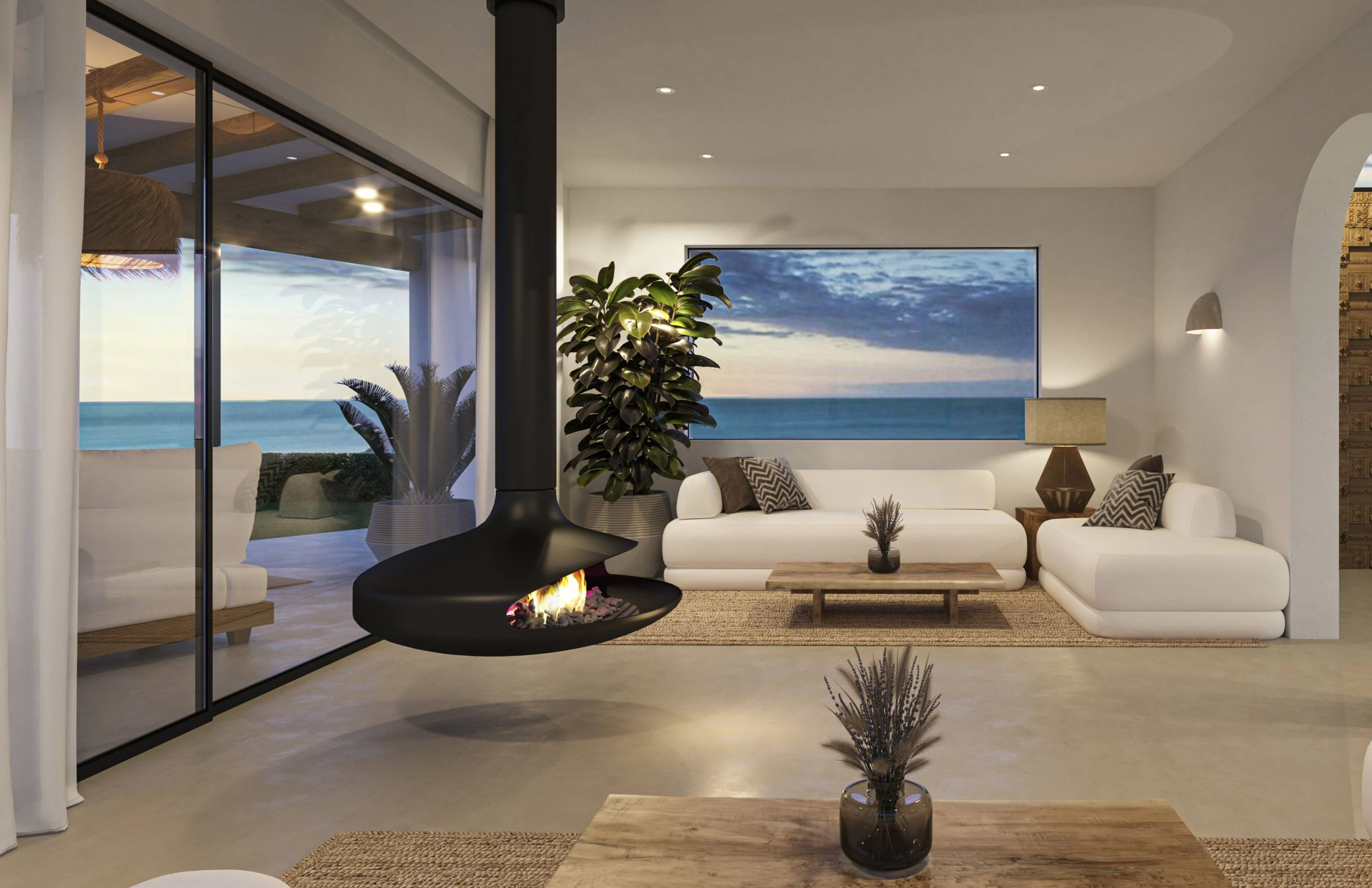 4657 - Villa de diseño en primera linea de mar, en Cala Blanca, Jávea
