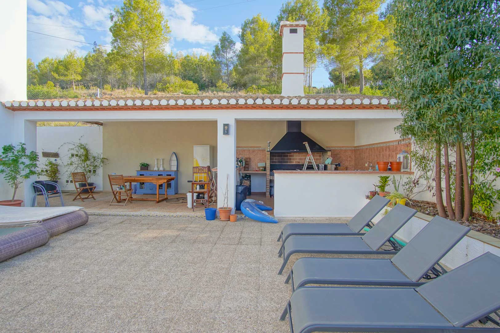 8176DEN - 8176DEN Villa con vistas parciales al mar en venta en Las Rotas, Denia.