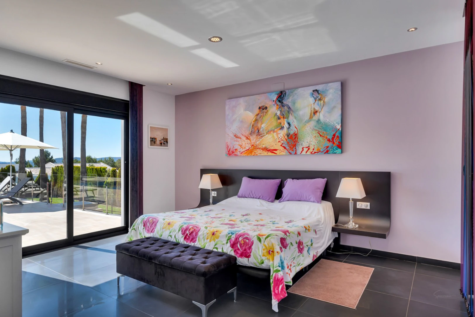 4870 - Exclusiva villa moderna con impresionantes vistas abiertas en una demandada zona de Jávea