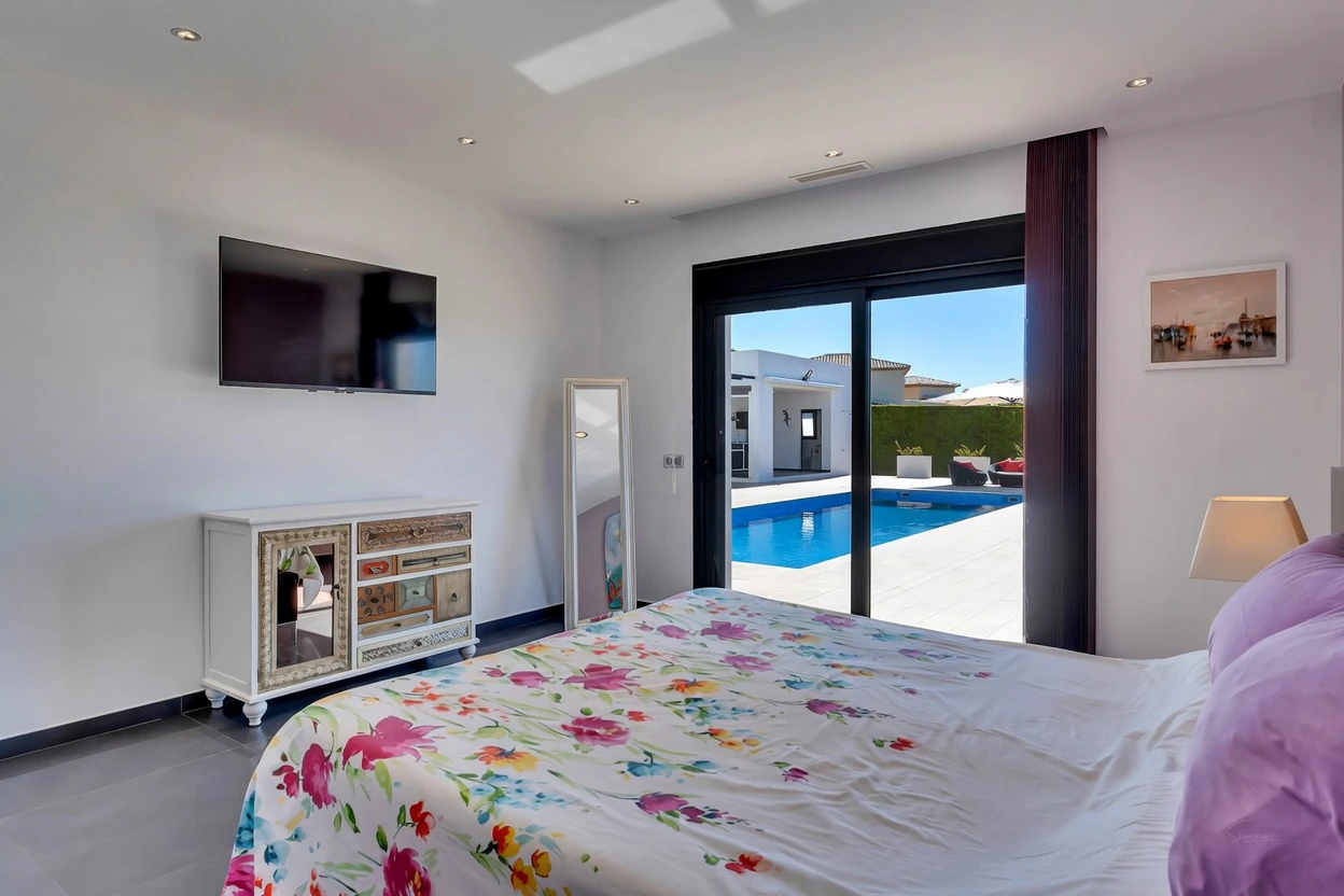 4870 - Exklusive moderne Villa mit beeindruckendem Panoramablick in einem gefragten Gebiet von Jávea