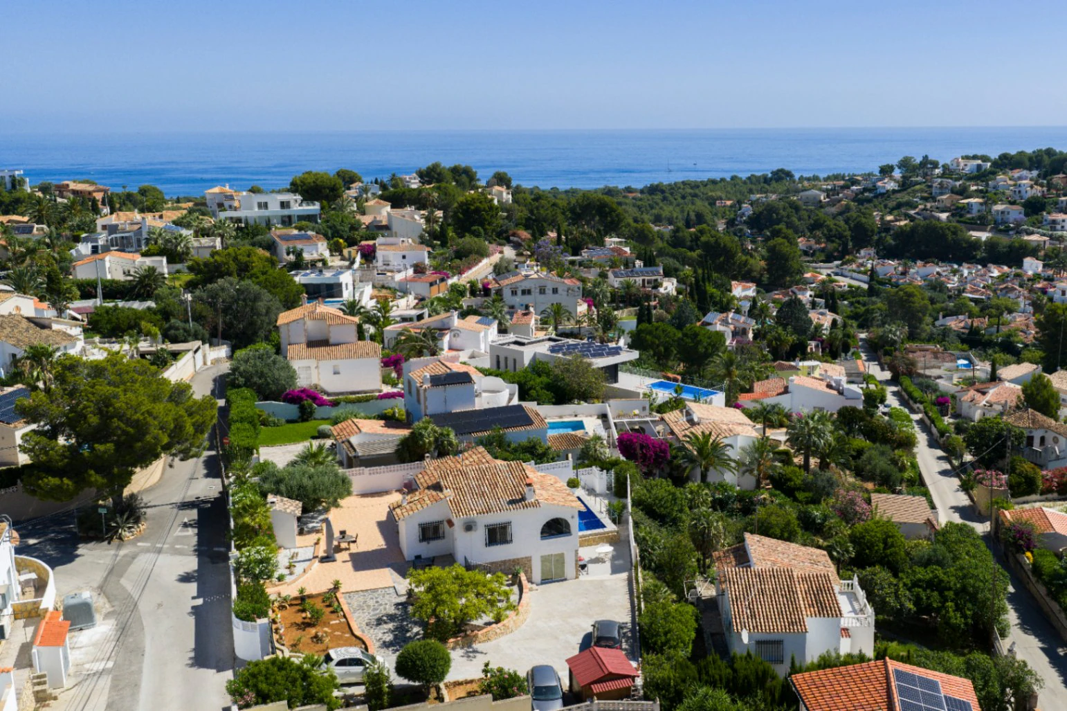Villa independiente con vistas al Montgó y al mar en la zona de Betlem, Dénia