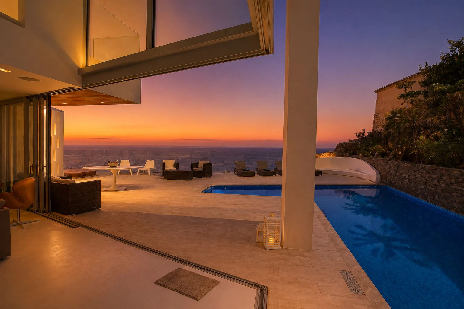 4677 - Lujosa Villa moderna en primera línea con impresionantes vistas al mar