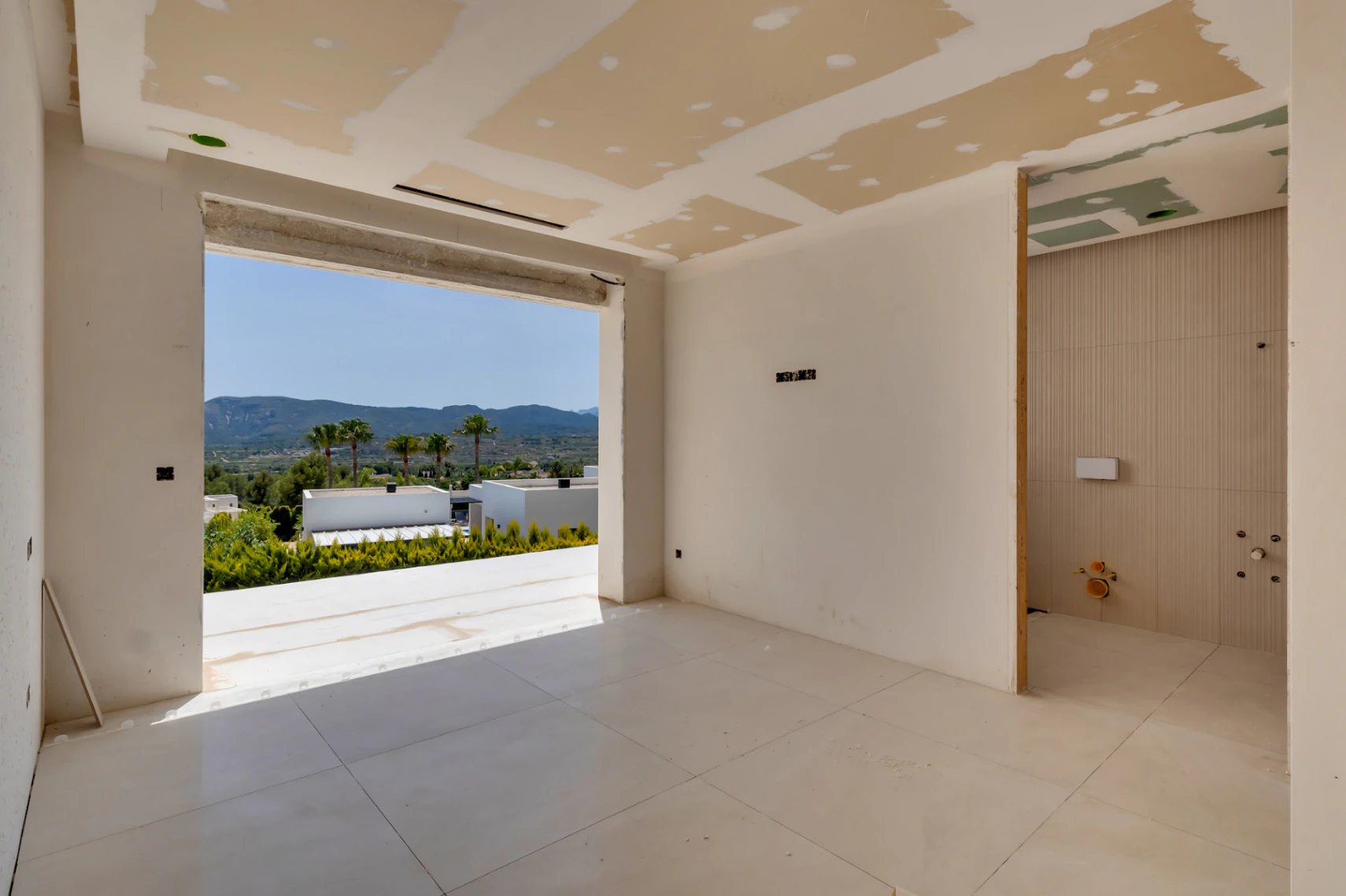 4642 - Espectacular y moderna villa en construccion en una demandada zona de Javea.