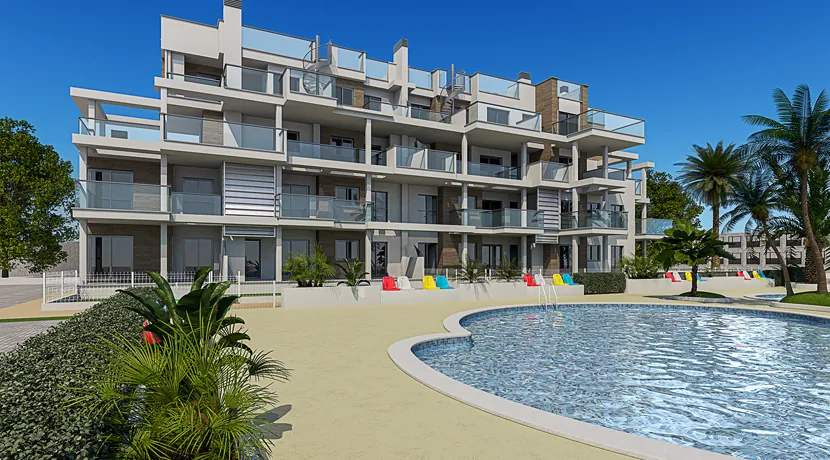 Apartamento de nueva obra en Denia