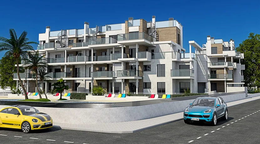 Apartamento de nueva obra en Denia