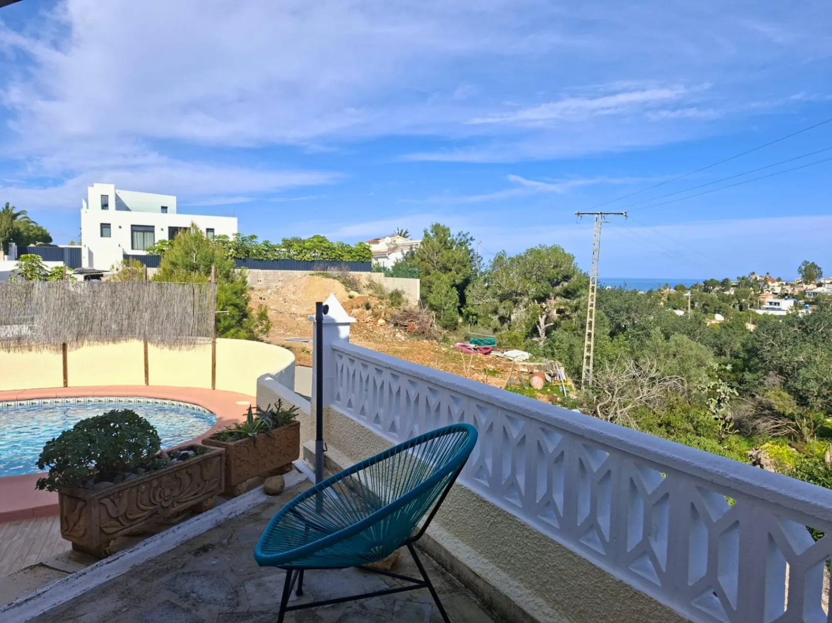 Chalet met zeezicht in de bergen van Denia