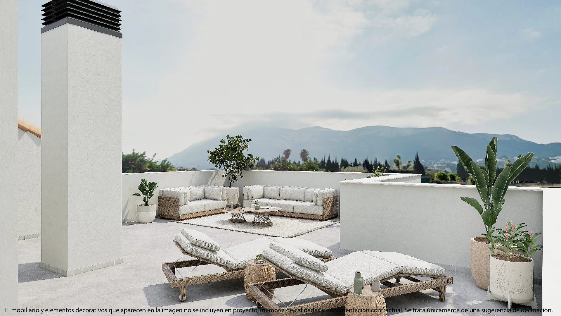 Penthouse neuf en plein centre de Denia