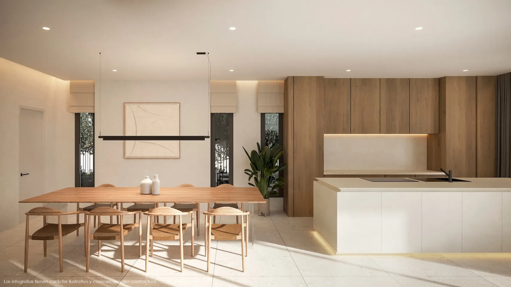 Proyecto de villa de estilo moderno a la venta en Moraira