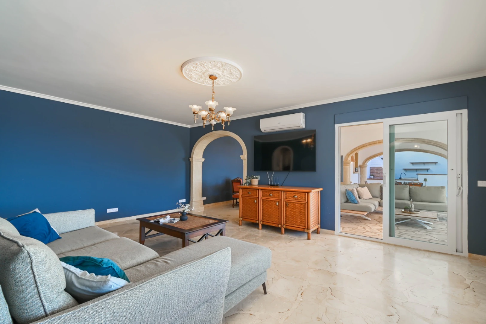 DEUX VILLAS + APPARTEMENT D'INVITÉS. MORAIRA. VUES SUR LA MER