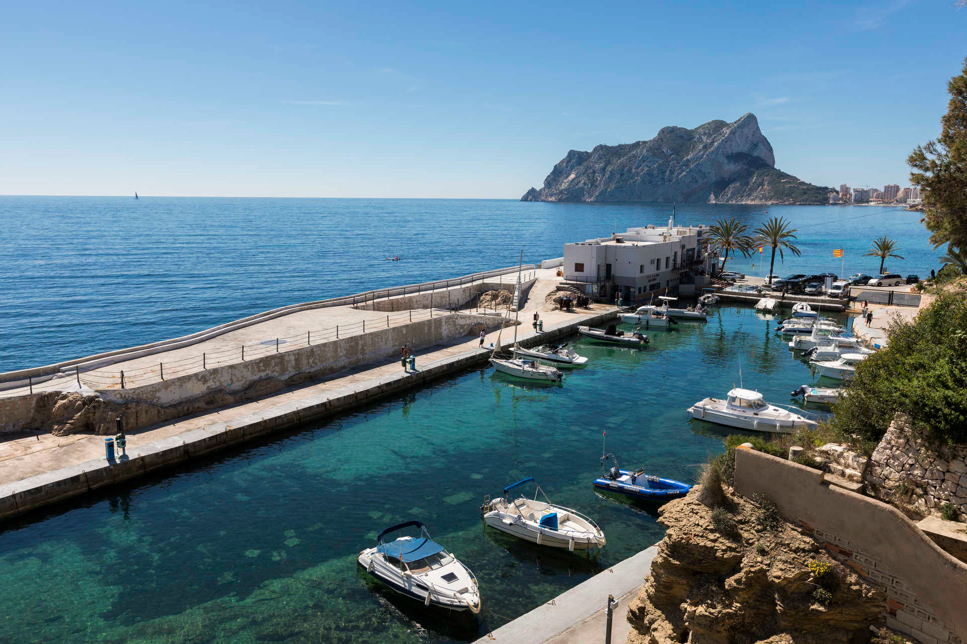 Proyecto de villa de lujo con vistas panorámicas al mar en venta en Benissa.