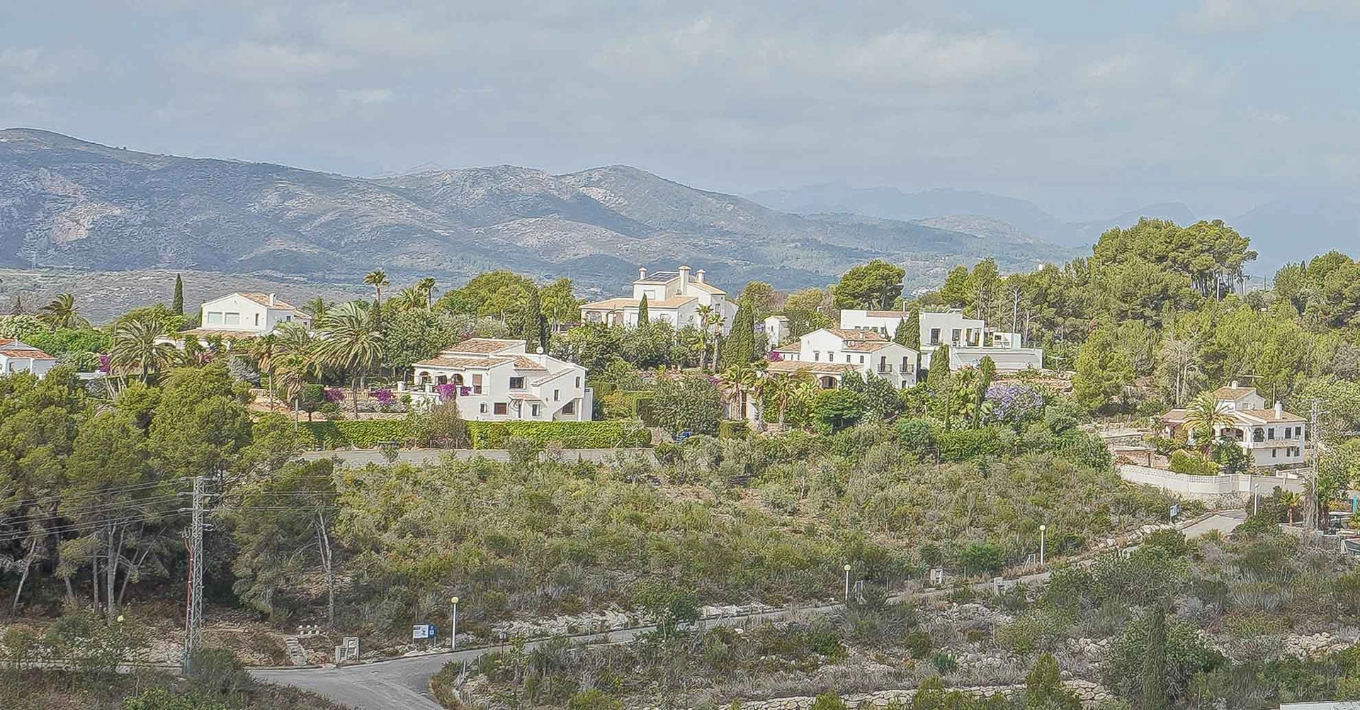 Parcela con vistas al mar en venta en Jávea