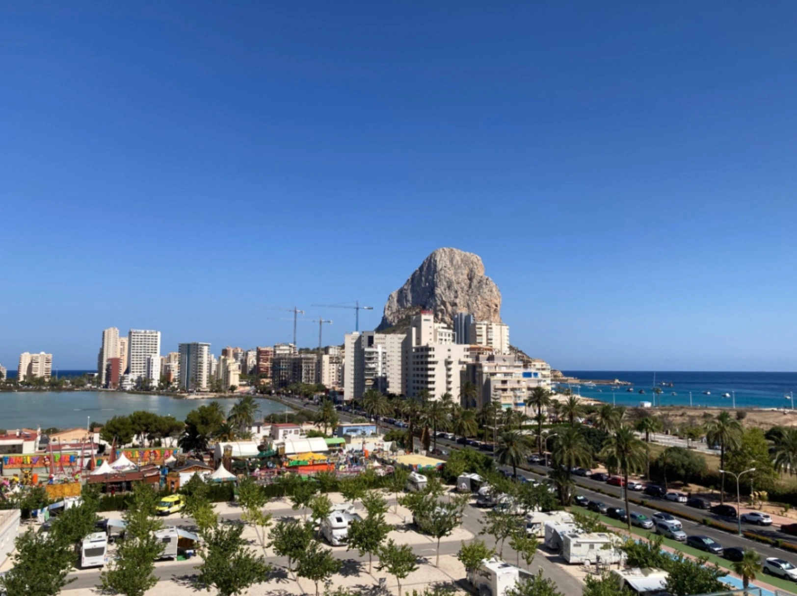 Appartement à vendre à Calpe avec vue sur la mer