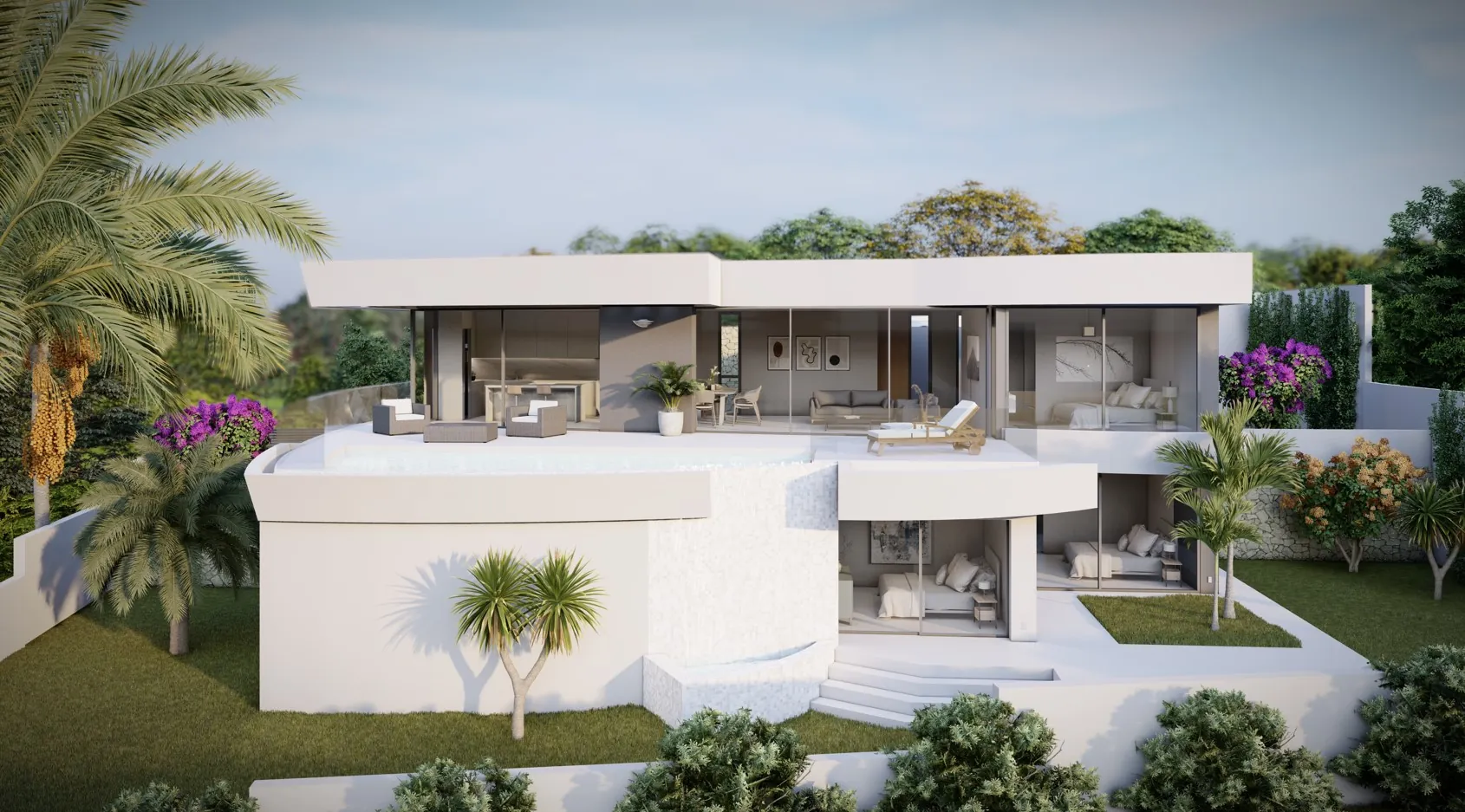 AR56743 - Espectacular villa con vistas al mar en venta en Calpe