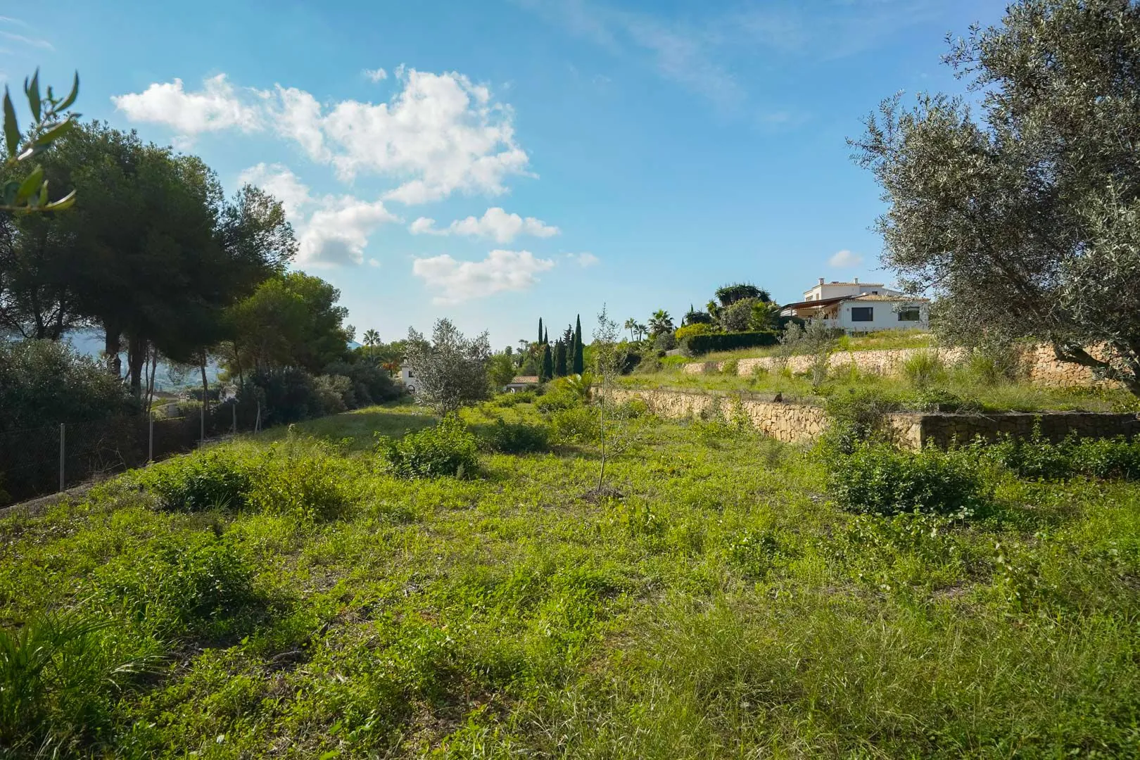 Ensemble de 5 Parcelles avec Villa dans l'Exclusif Urbanisation La Lluca, Jávea