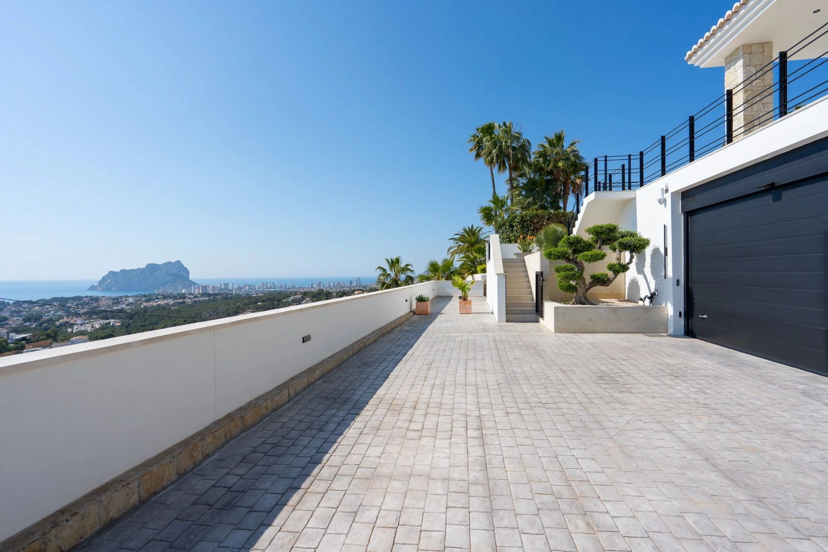 Impresionante villa mediterránea de lujo con vistas al mar en venta en Benissa