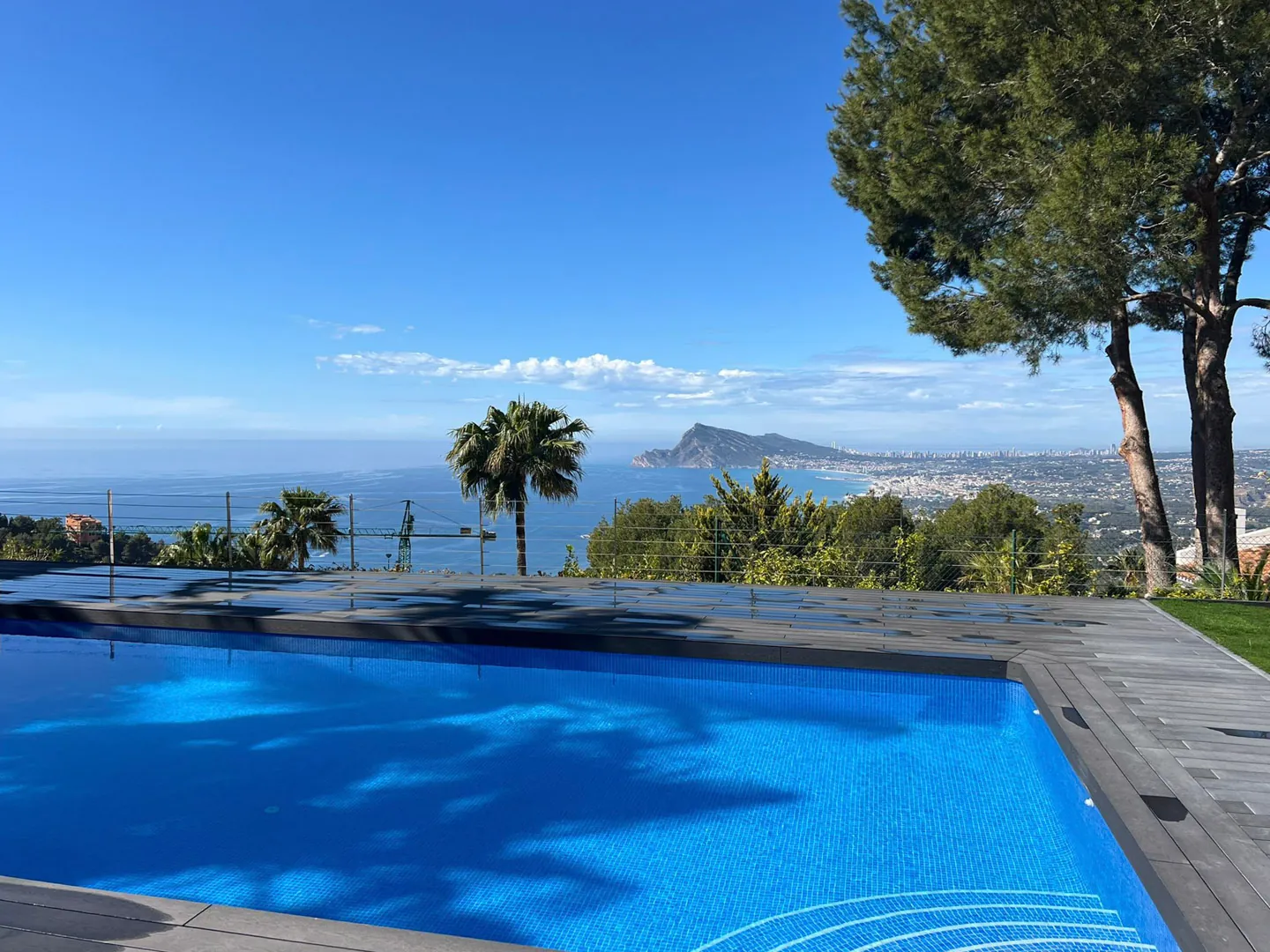 Villa de lujo con vistas al mar en venta en Altea
