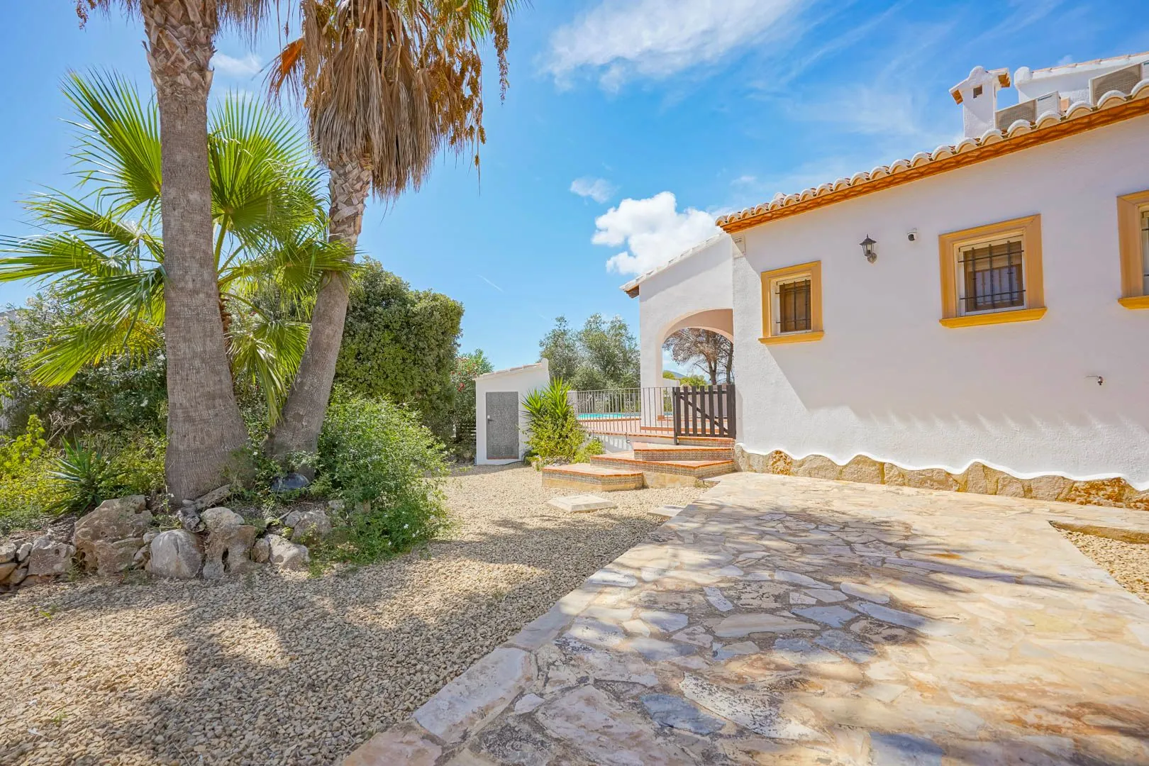 Charmante villa traditionnelle de plain-pied à vendre à Jávea.