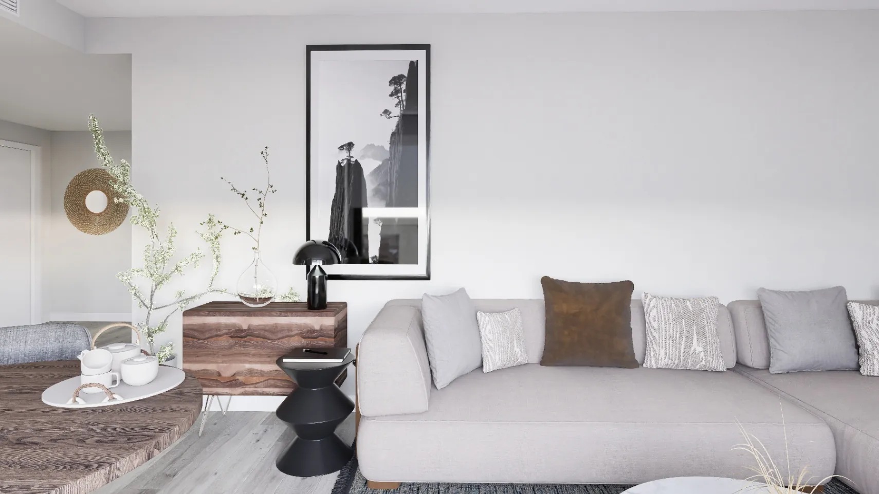 Duplex élégant neuf dans un emplacement exclusif.