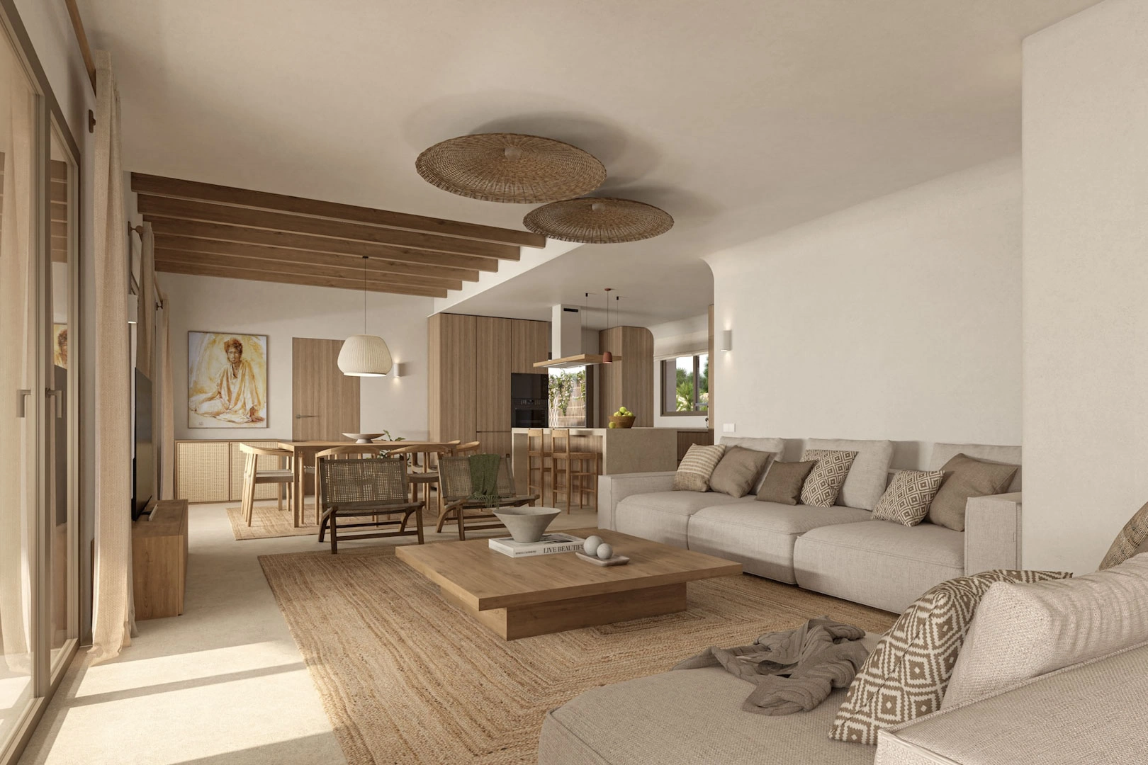 Progetto Esclusivo di Villa Mediterranea con Vista Mare