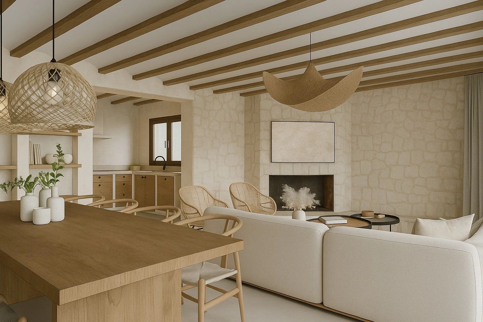 Esclusiva Villa a Costa Nova con Progetto Ibizenco e Vista Mare