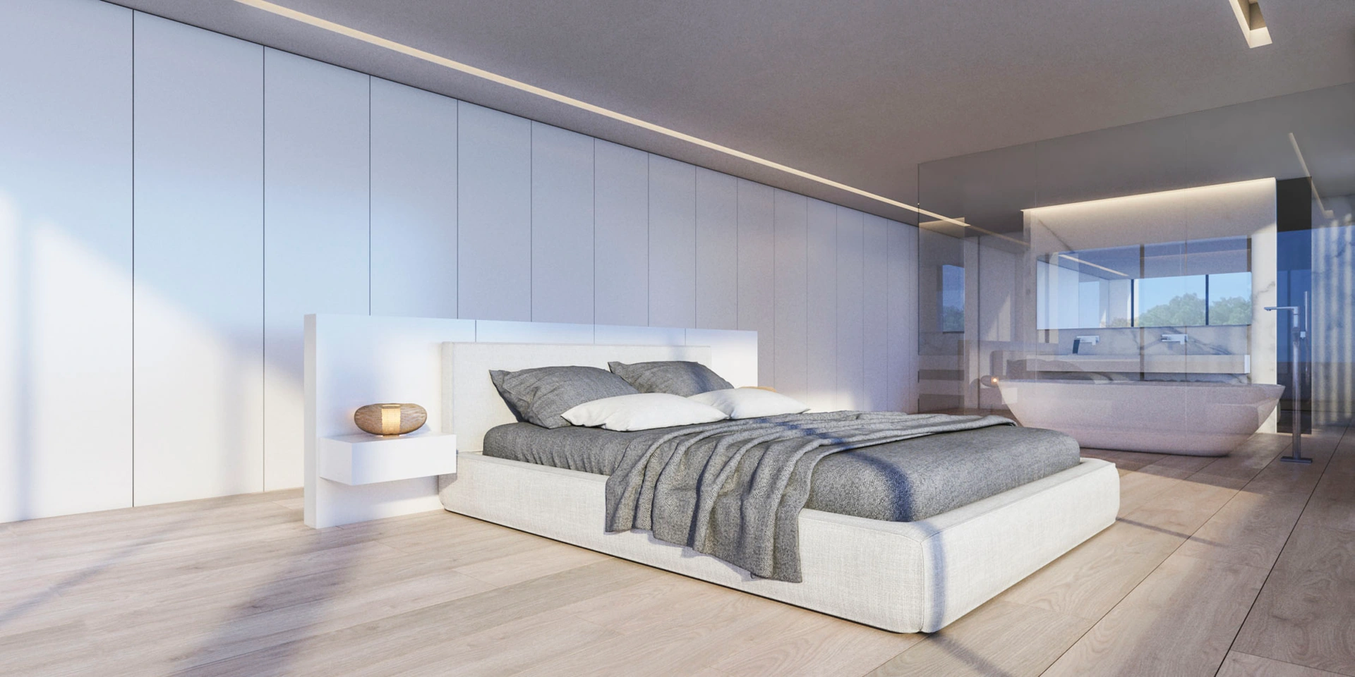 Villa moderne avec vue sur la mer en construction à vendre à Jávea