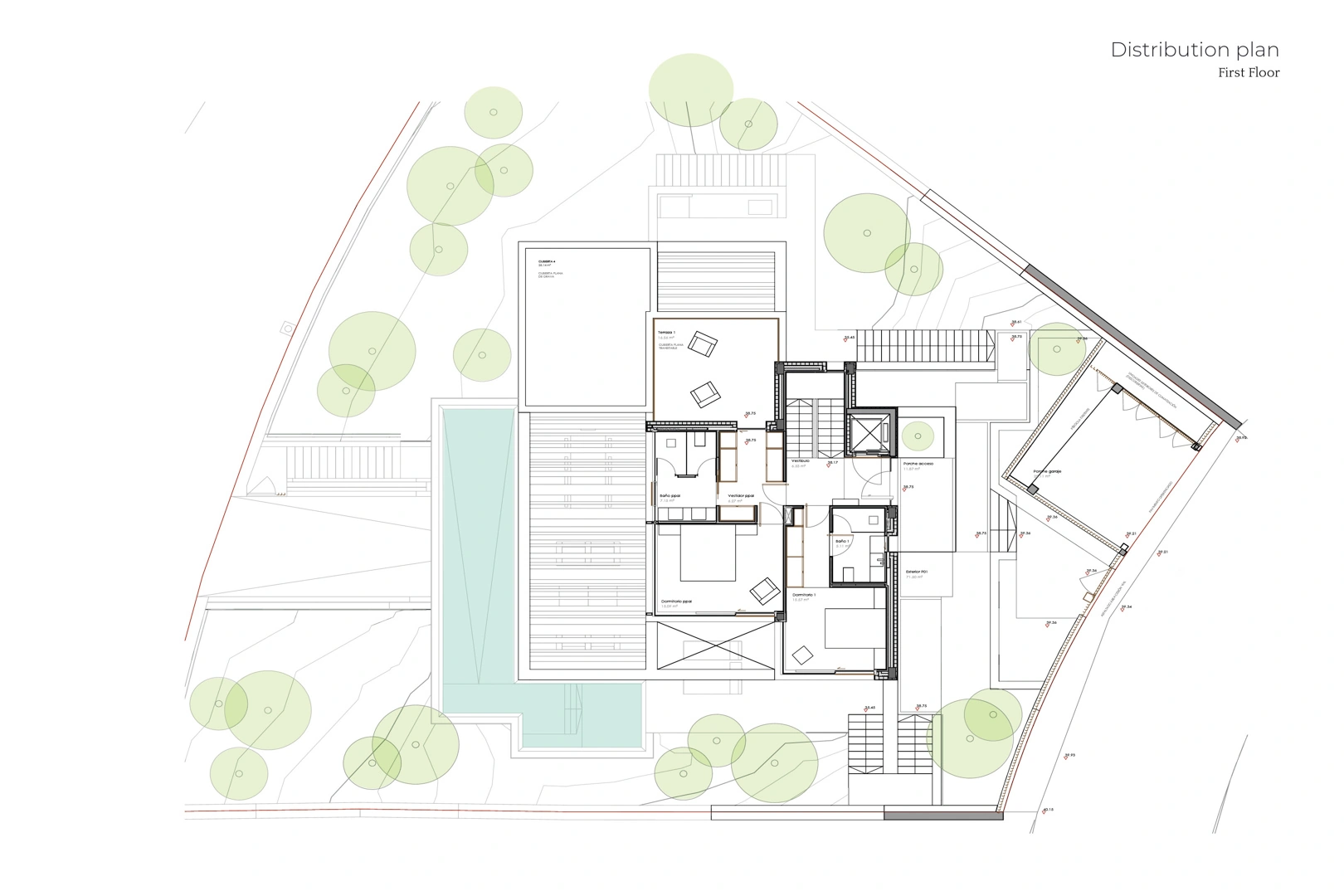 Neubauvilla zum Verkauf mit Panoramablick auf das Mittelmeer