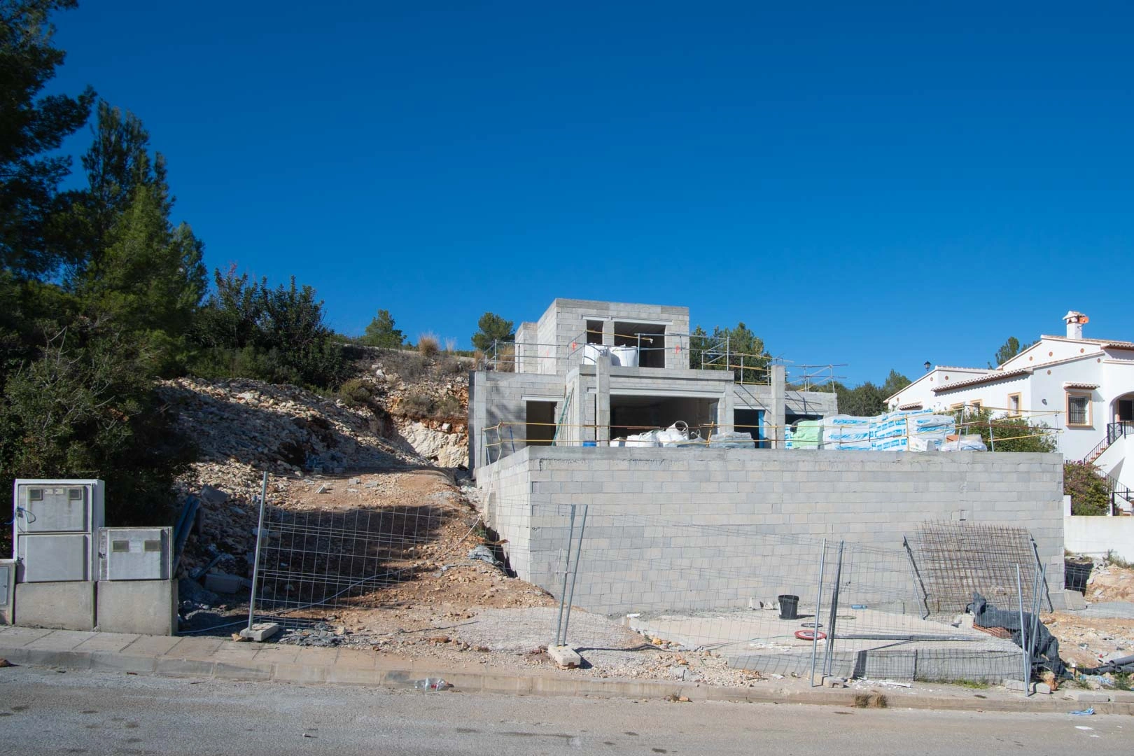 Chalet de estilo ibicenco en venta en Pedreguer