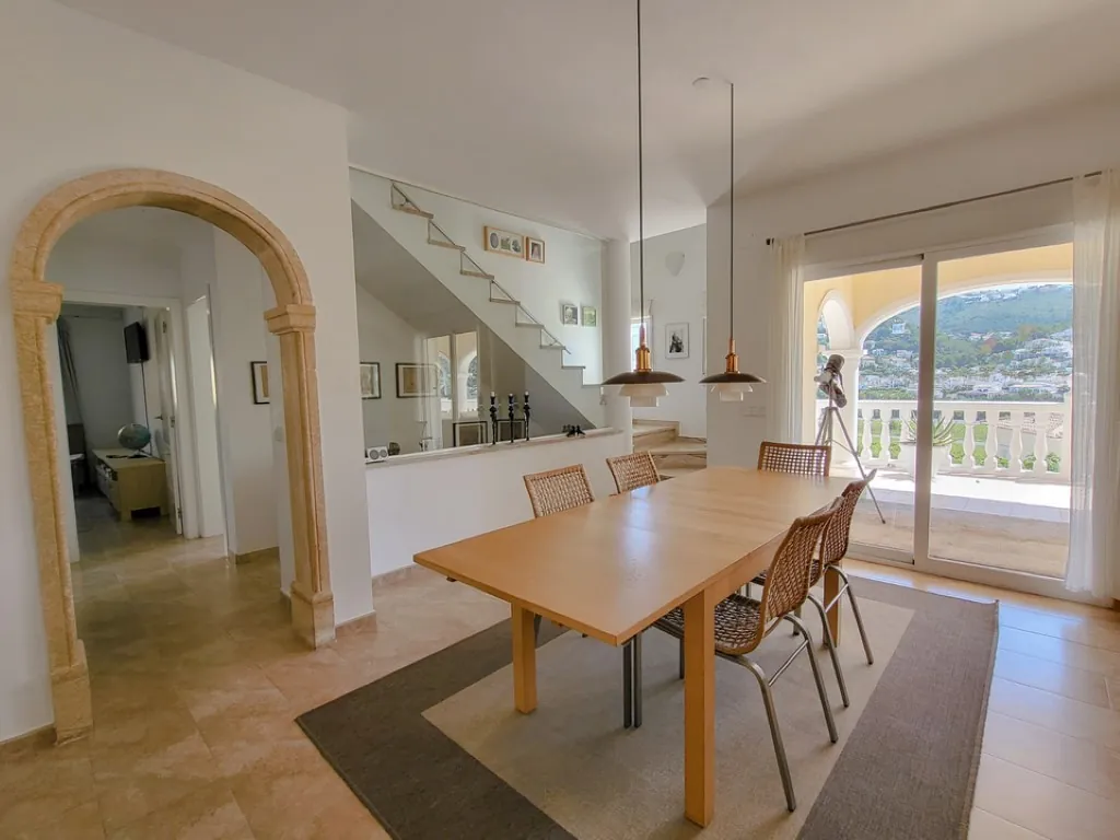 Exclusive traditional villa for sale in Moraira. A Haven of Tranquility Just Minutes From Downtown and the Beach
