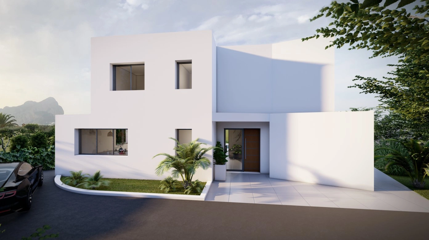 Moderne villa neuve à vendre à Calpe