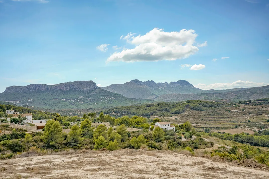 Preciosa finca de lujo con gran parcela en venta en Benissa
