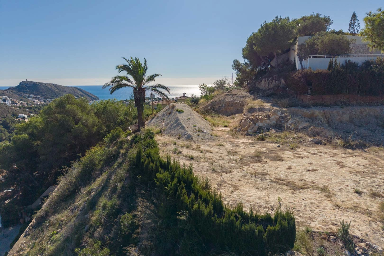 Exclusiva Villa de diseño en construccion con vistas al mar en venta en Moraira