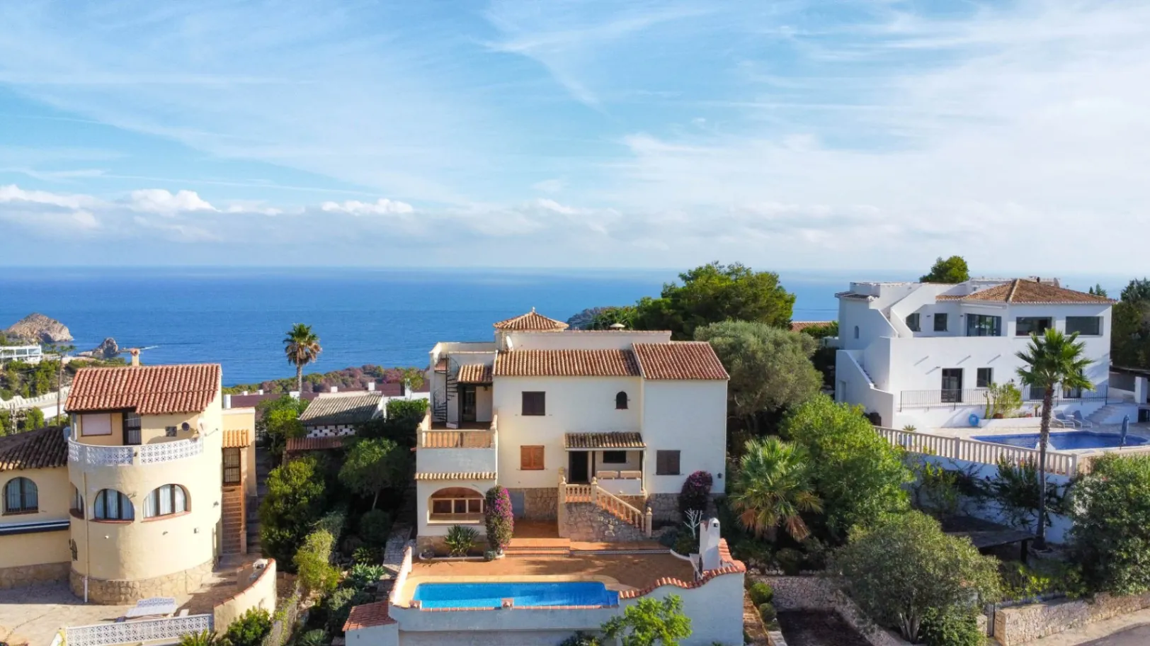 Villa avec vue sur la mer à vendre à Portichol, Jávea