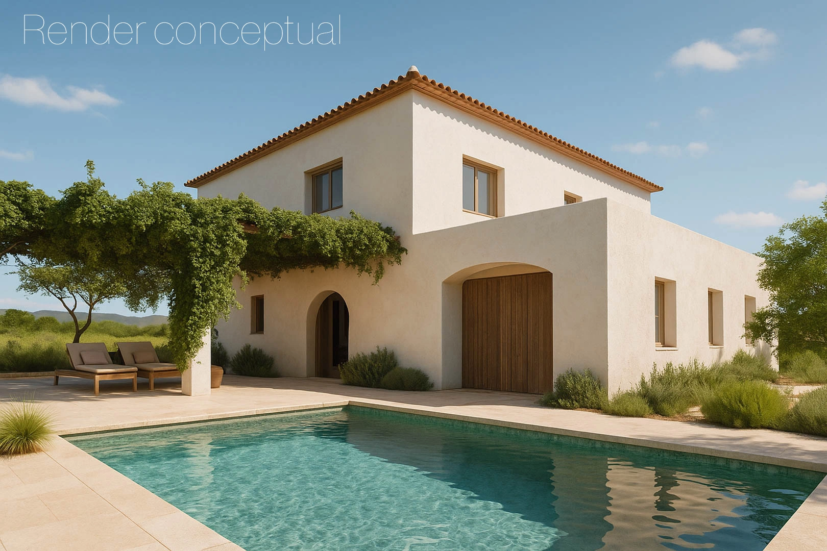 Casa de campo para reformar con gran parcela a la venta en Denia