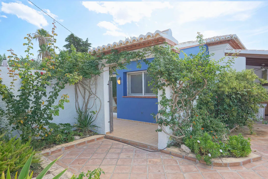 Preciosa villa de una sola planta en venta en el Montgo, Javea