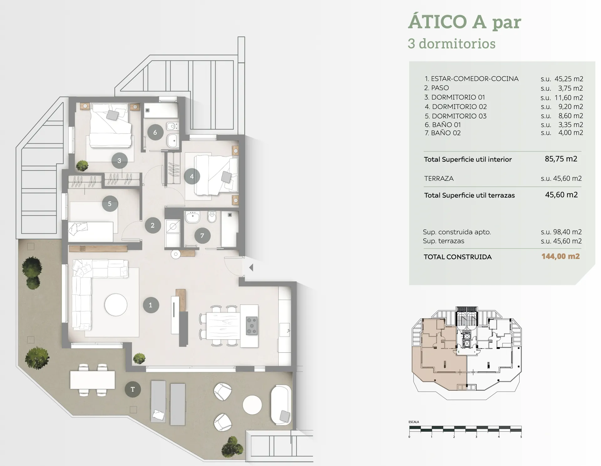Piso de obra nueva en venta en Calpe