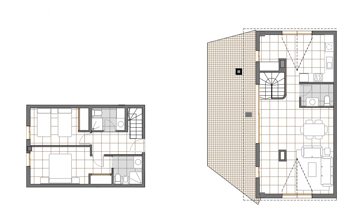 Piso duplex en venta en Moraira