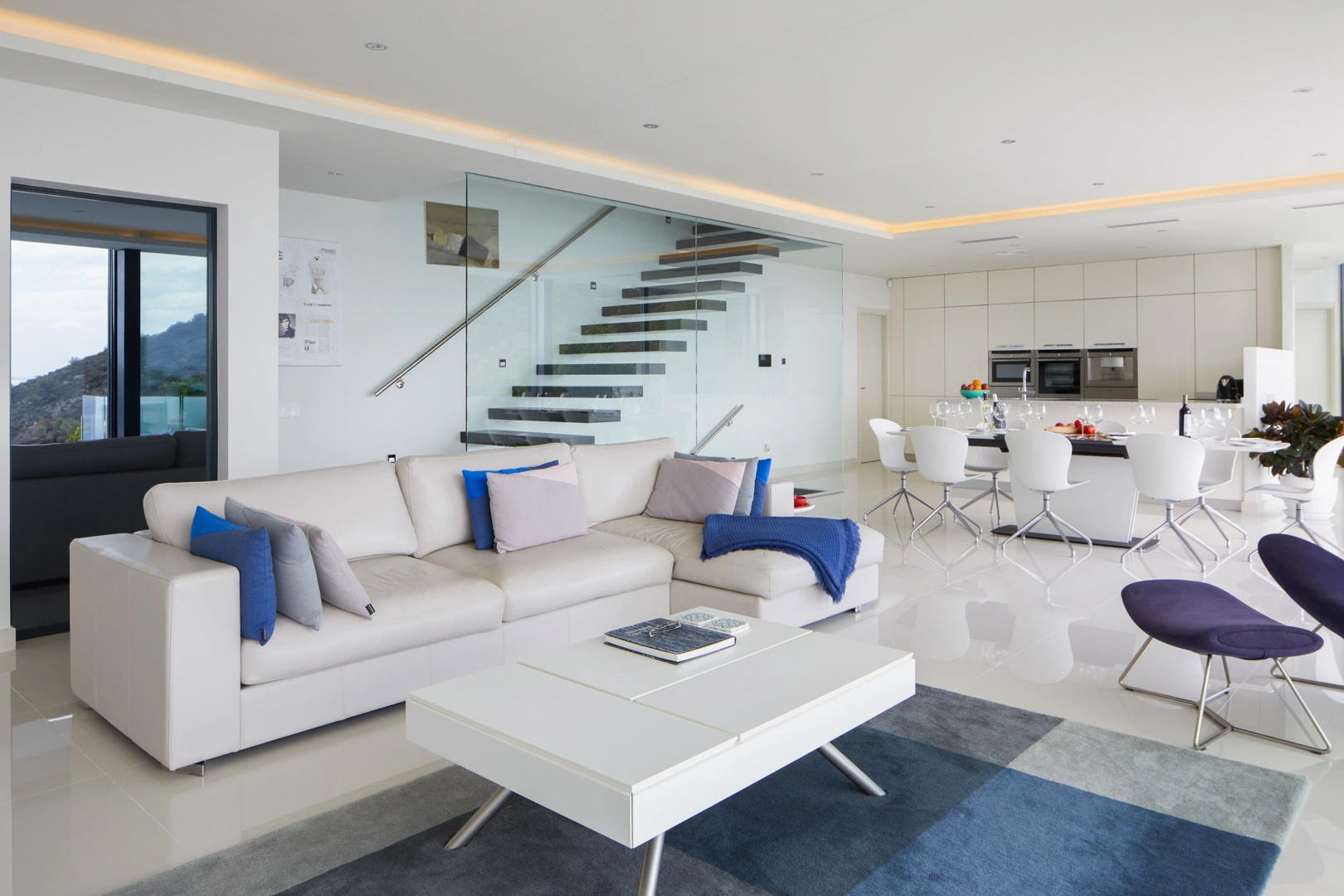 Designer-Villa mit Panoramablick auf das Meer zum Verkauf in El Portet, Moraira