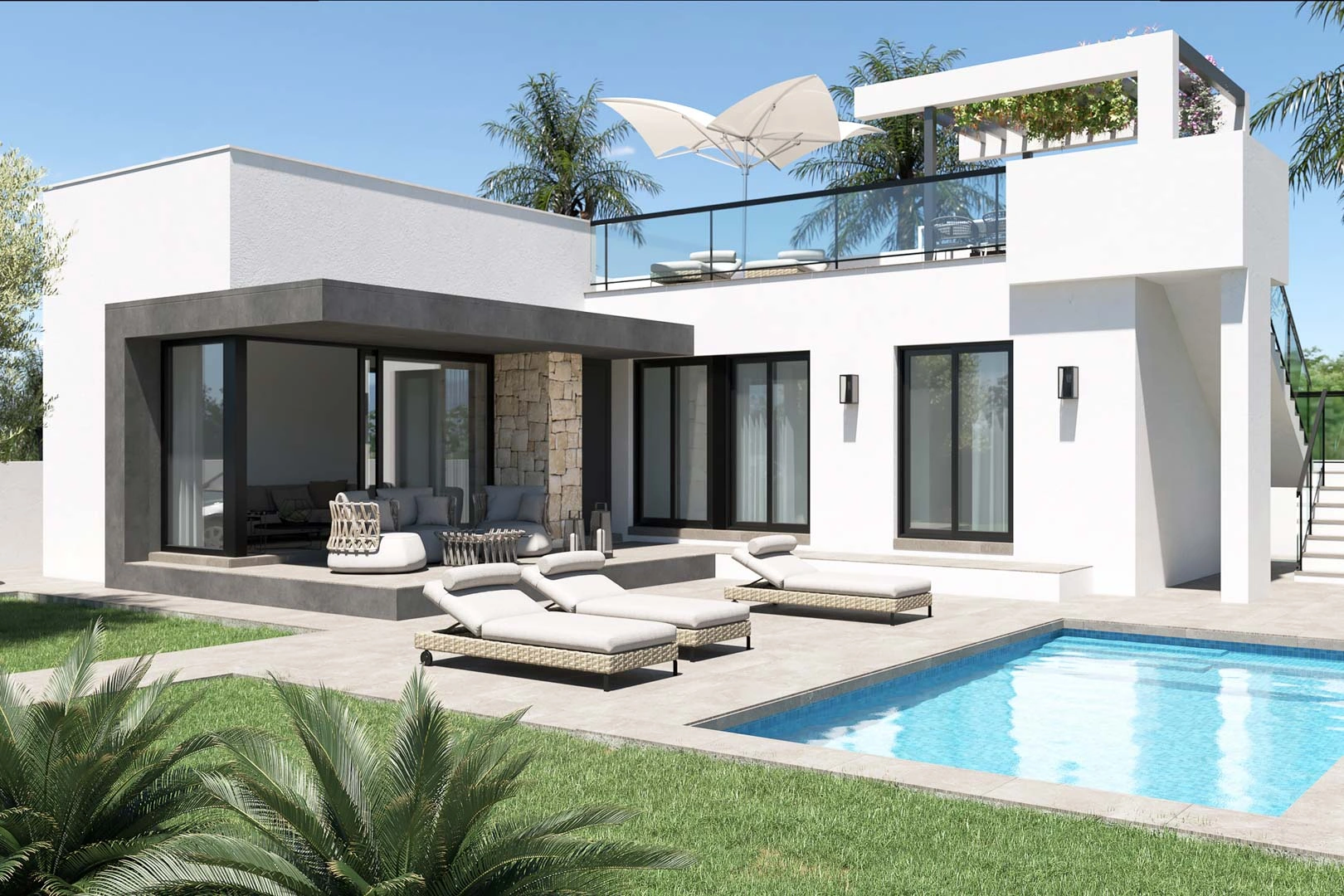Chalet independiente en venta en El vergel