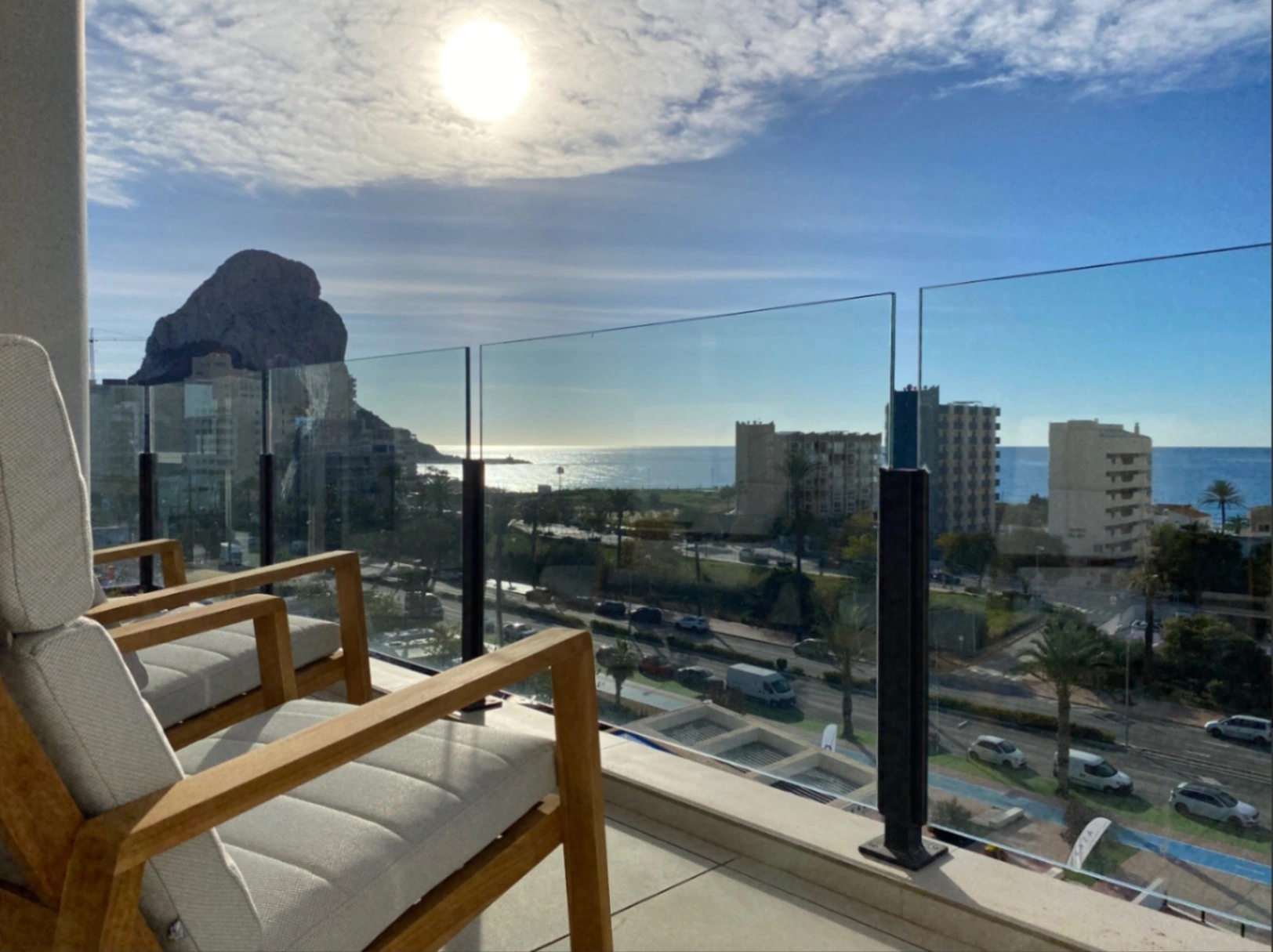 Appartement à vendre à Calpe avec vue sur la mer