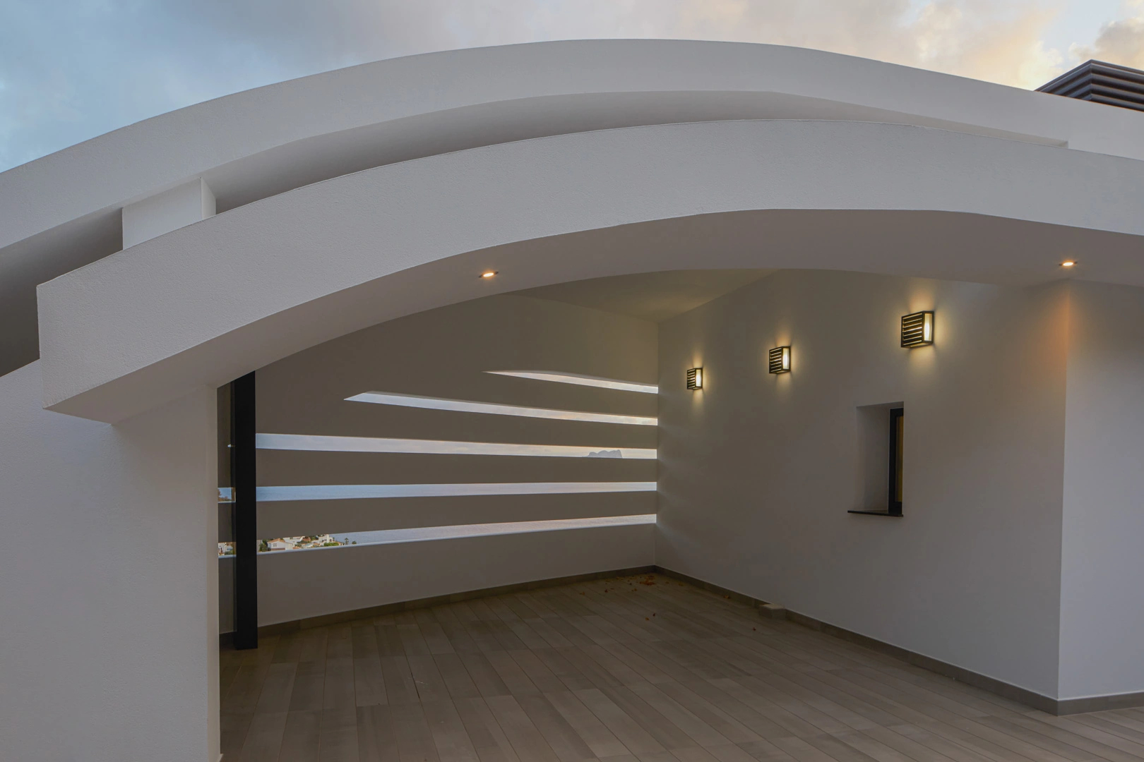 Designer-Villa mit Panoramablick auf das Meer zum Verkauf in El Portet, Moraira
