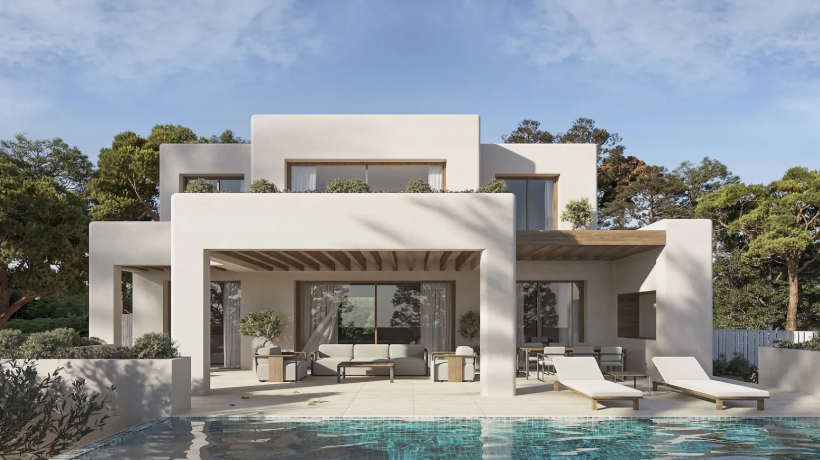 AR55246 - Villa de estilo ibicenco con vistas al mar
