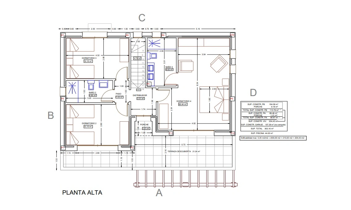 Chalet en venta en Alcalali