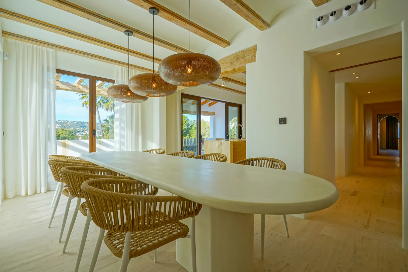 Lujosa villa mediterránea de nueva construcción en venta en Benissa