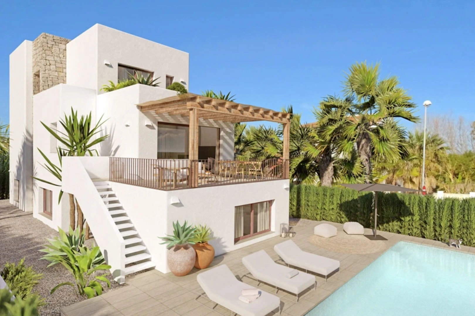 Proyecto de construcción en la playa en venta en Oliva