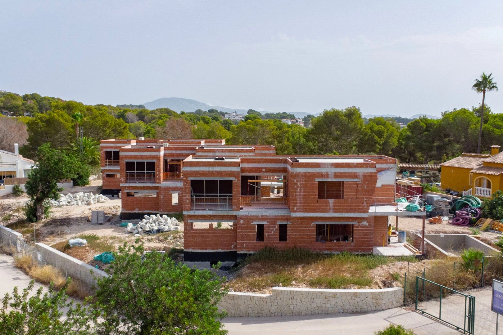Villa moderna en construcción en venta en Calpe