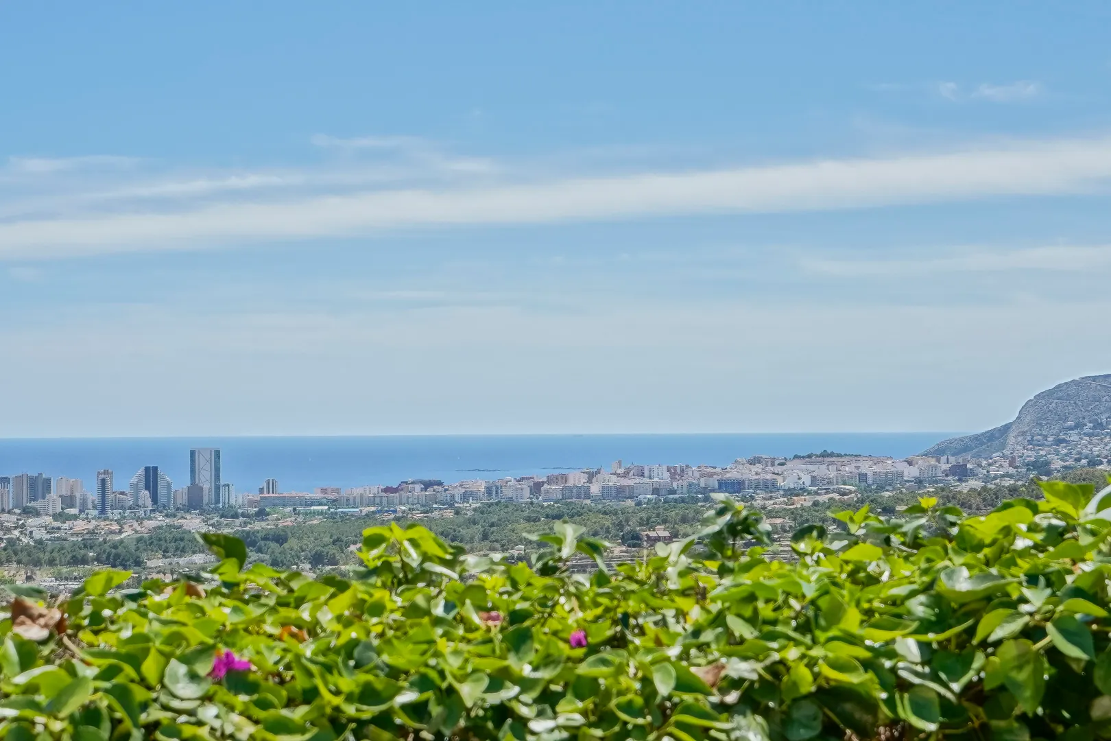 Villa con vistas panorámicas en venta en Calpe